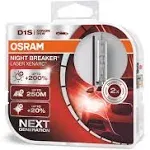 Osram Xenarc Night Breaker Laser D1S 12V Bulb - Twin Pack