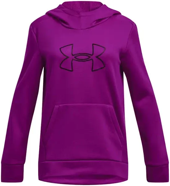 Under Armour Girls' Fleece Big Logo Hoodie