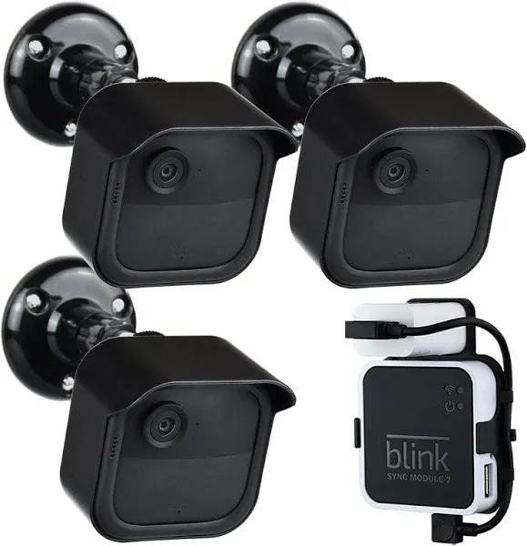 All New Blink Outdoor 4th &amp; 3rd Gen Camera Mount Bracket3 Pack Full Weather Proo