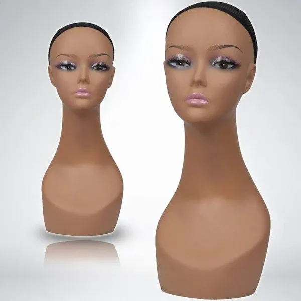 Pacific Female Life Size Mannequin Head