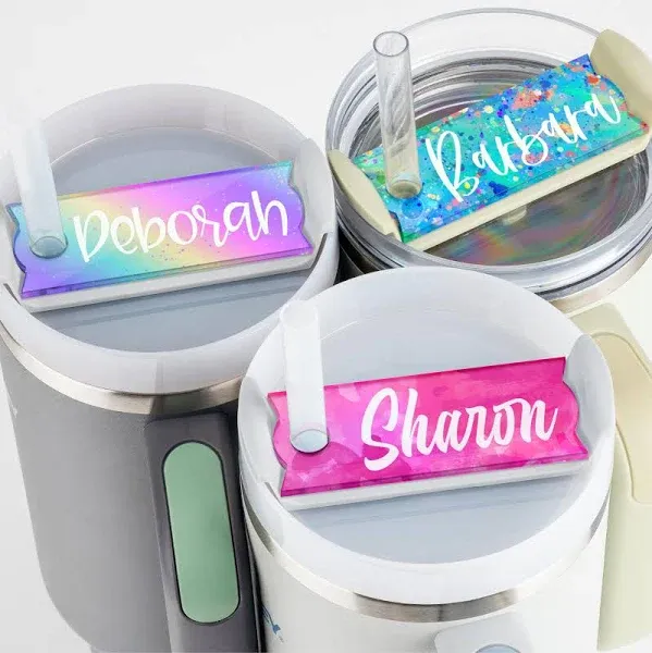 Personalized Stanley Tumbler Name Plates