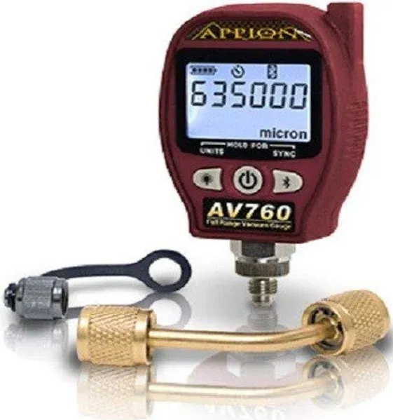 Appion AV760 Digital Wireless Vacuum Gauge