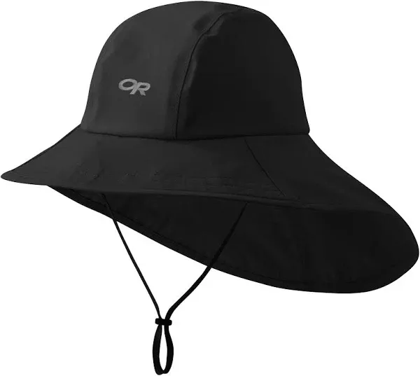 Outdoor Research Unisex Seattle Cape Hat Black