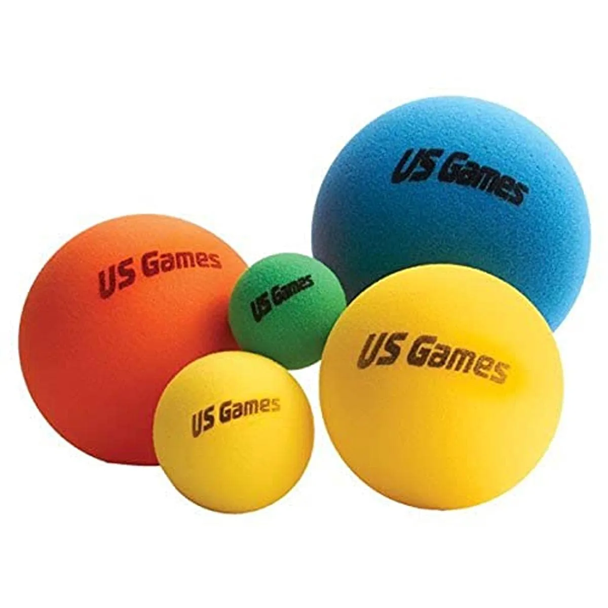 US Games Uncoated Economy Foam Balls