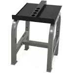 POWERBLOCK Large Column Stand, Dumbbell Rack & Weight Rack,Silver/black