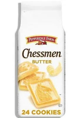 Pepperidge Farm Chessmen Butter Cookies