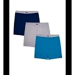 Fruit Of The Loom Mens Assorted Knit Boxers 3 Pack