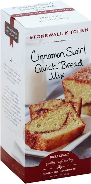 Stonewall Kitchen Cinnamon Swirl Quick Bread Mix