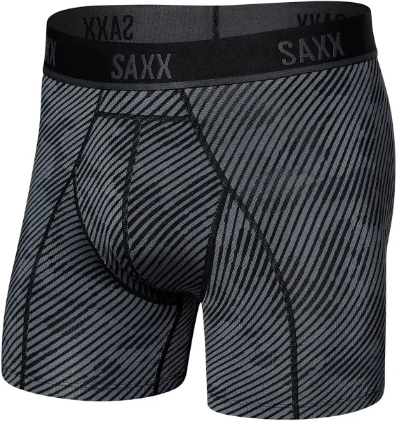 Saxx Kinetic Boxer Brief - Optic Camo- Black | M