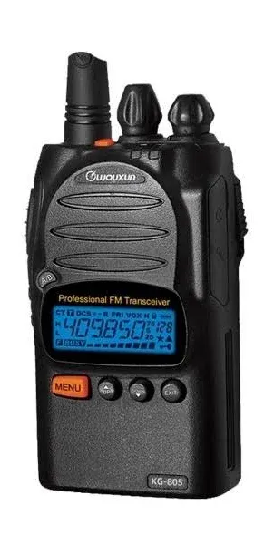 Wouxun KG-805F Professional FRS Two Way Radio (Standard Antenna)