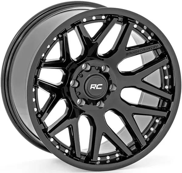 Rough Country Rims/Wheels Individual One-Piece Series 95 Wheel, 20x10 (8x6.5)