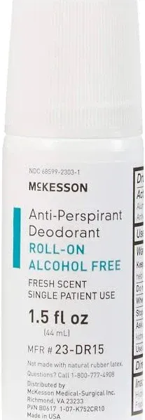 McKesson Antiperspirant / Deodorant Fresh Scent 1.5 oz Roll-On