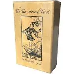 The Tea-Stained Tarot & Guide | Classic Tarot Cards | Made in USA | Linen Finish | 78 Cards | Full Size | 4.75 by 2.75