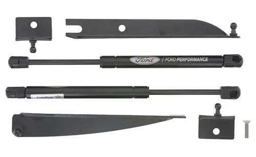 Ford Performance Hood Strut Kit With Laser-Engraved Ford Performance Logo Mustang 2005-2014