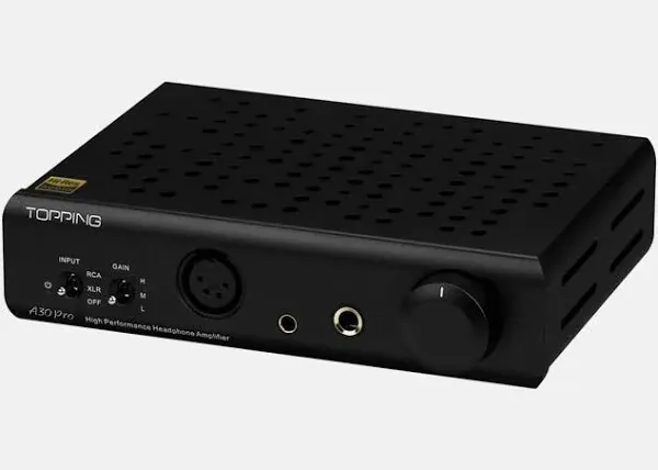 TOPPING A30 PRO - Premium Quality Desktop NFCA Headphone Amplifier - Black