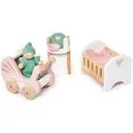 Tender Leaf Toys - Dovetail Dollhouse Accessories - Detailed Wooden Furniture Sets and Room Decor - Encourage Creative and Imaginative Fun Play for Children - Age 3+