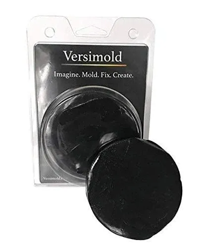 VERSIMOLD: Moldable Silicone Rubber, Perfect for DIY Fixes and Projects (Black)