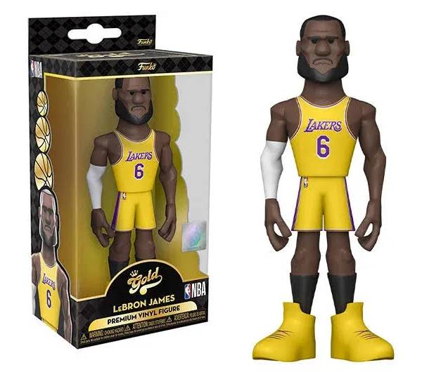 Funko Gold: NBA - Lakers Lebron James 12 inch Vinyl