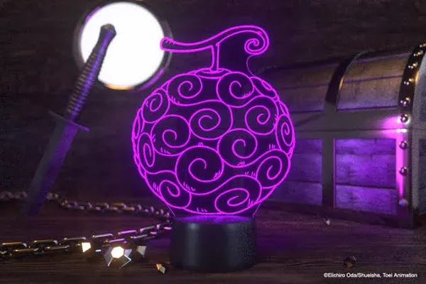 One Piece Gum Gum Fruit Otaku Lamp