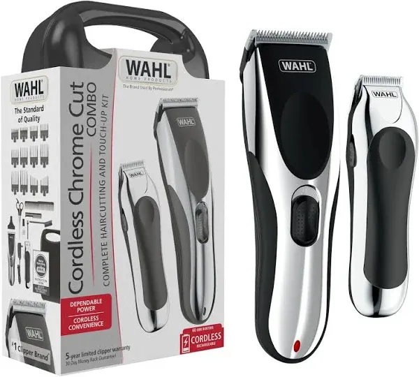 Pro Hair Clippers for Men and Battery Hair Trimmer Combo for Full Haircuts