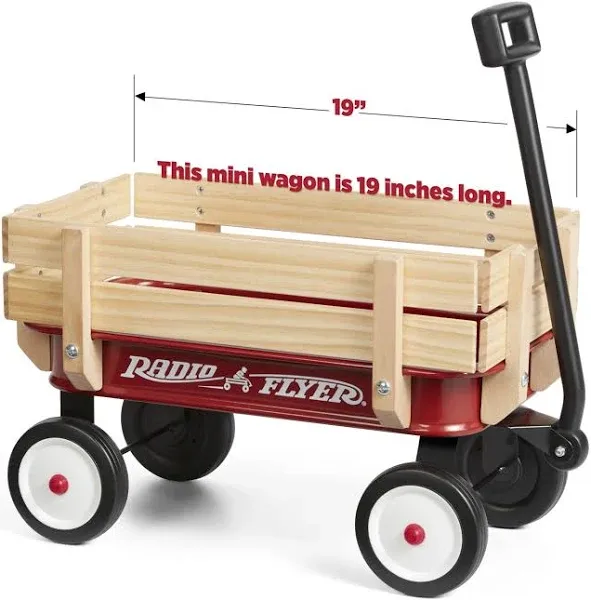 Radio Flyer My 1st Steel & Wood Wagon