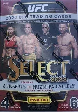 2022 Panini Select UFC Blaster Box