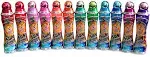 Sunsational Bingo Dauber / Dabber Set of 12 - 4 oz. - Mixed Colors Ultra-Bright