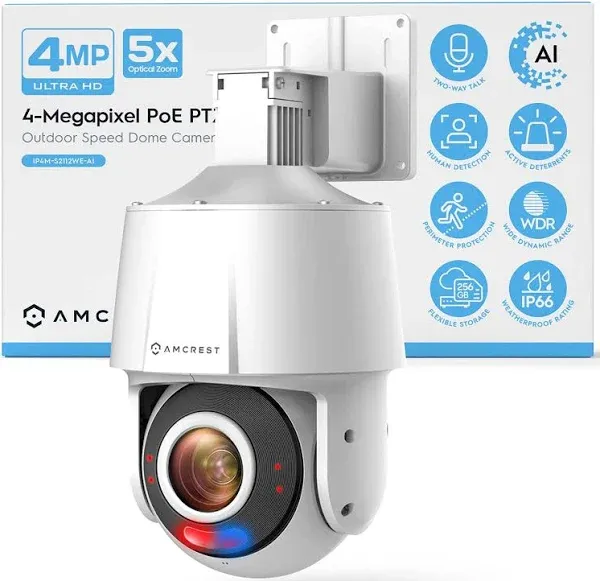 Amcrest 4MP Outdoor PTZ IP Camera