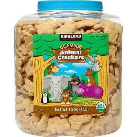 Kirkland Signature Organic Animal Crackers (4 lbs)