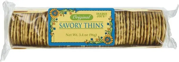 Trader Joe's Savory Thins Crackers (6 Pack)