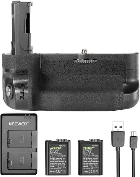 Neewer Vertical Battery Grip Replacement for Sony VG-C2EM