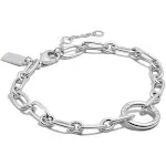 Coach Signature Link Line Bracelet - Silver