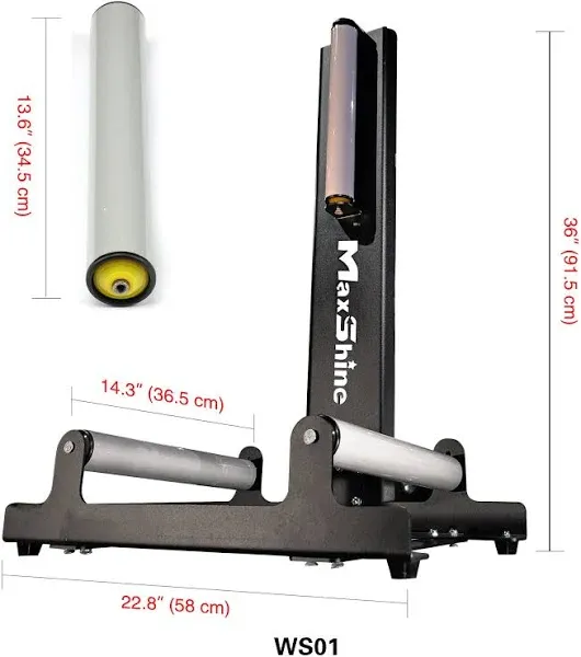 Maxshine Wheel Stand Tire Roller