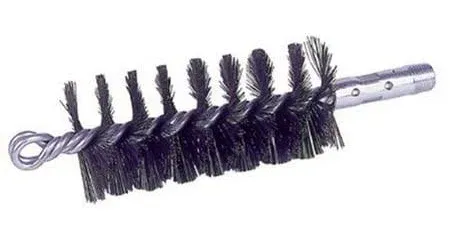 Weiler 44150 1-1/2" Double Spiral Flue Brush, .012 Steel Fill