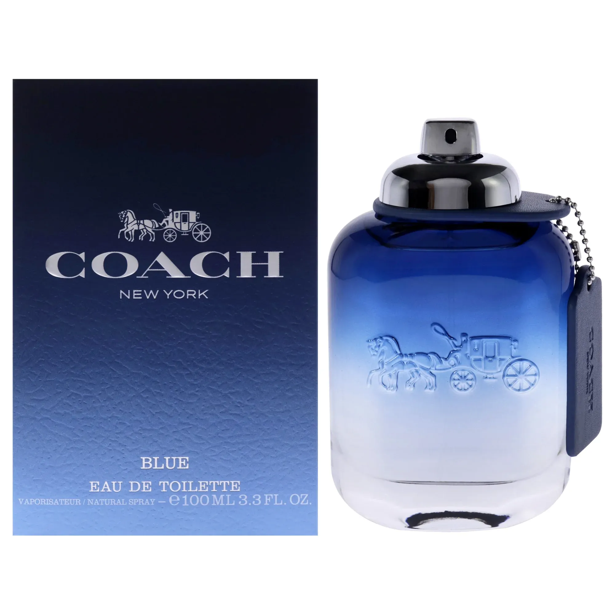 Coach New York Blue EDT 3.3 oz / 100 ml Spray For Men