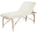 Earthlite Portable Massage Table Package Avalon Tilt Reiki Endplate, Premium Flex-Rest Face Cradle & Strata Cushion, Carry Case