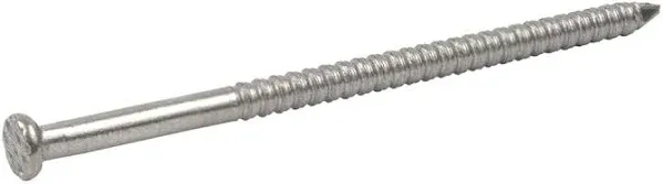 Grip Rite MAXN6RSSD3041 #13 x 2 in. 6D 304 Stainless Steel Ring Shank Siding Nails (1 lb. Pack)