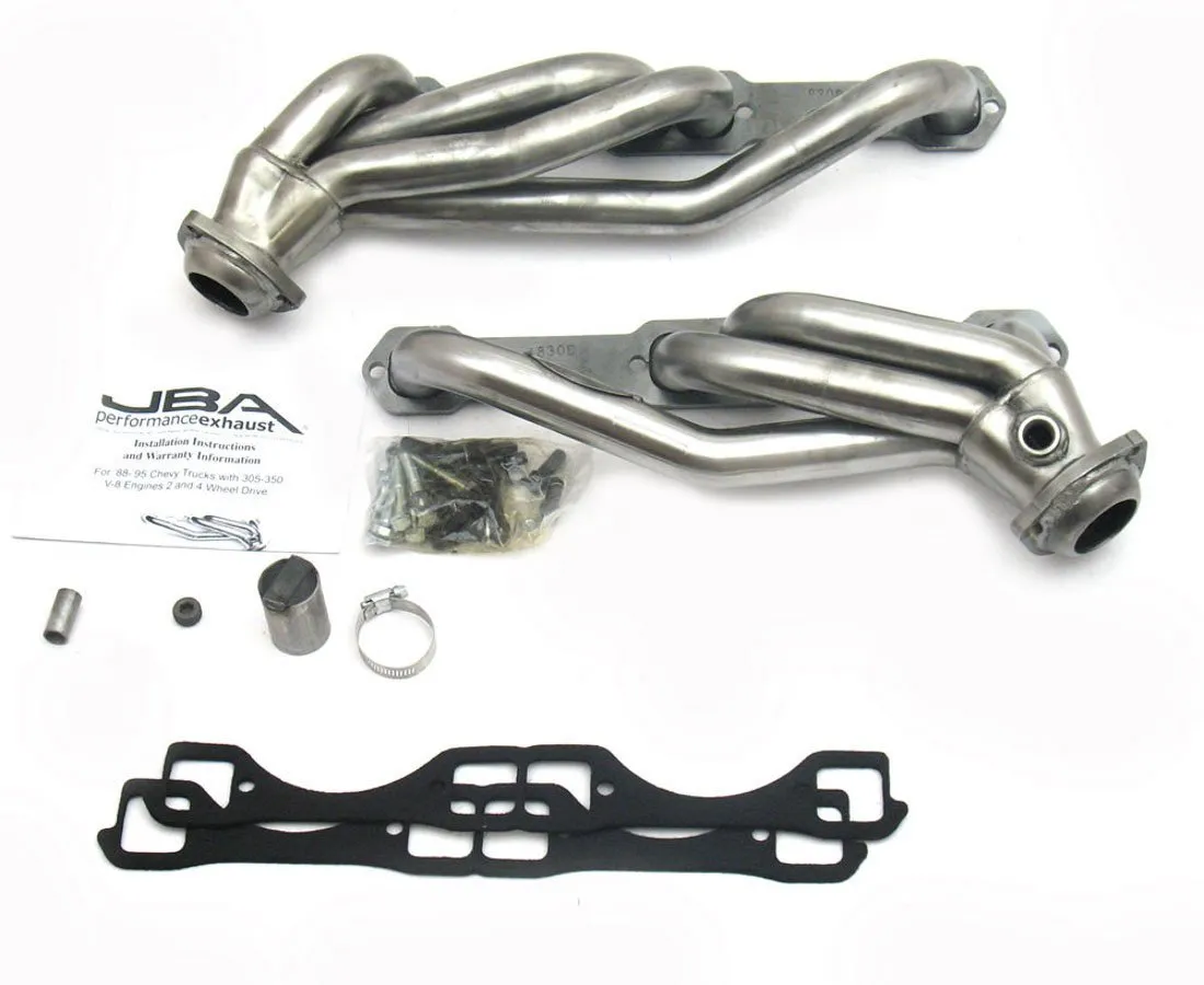 JBA 92-95 Chevrolet Blazer 5.0L/5.7L w/o A.I.R. 1-1/2in Primary Raw 40