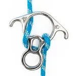 Big Rescue Figure 8 Stainless Steel Belay Device w/ Bent-Ears