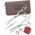 Olivia Garden SilkCut Professional Hairdressing Shear and Thinner Case (5.75&#034;