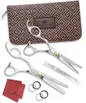 Olivia Garden SilkCut Professional Hairdressing Shear and Thinner Intro Case - Left Handed