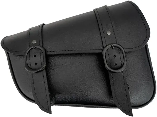 Willie & Max HD Sportsters, Honda Rebel, Custom Hard Tails Black Jack Swingarm Bag 4.0 - Black - 59919-00