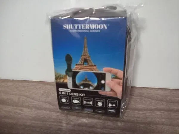 Shuttermoon Phone Camera Lens 5 in 1 Kit