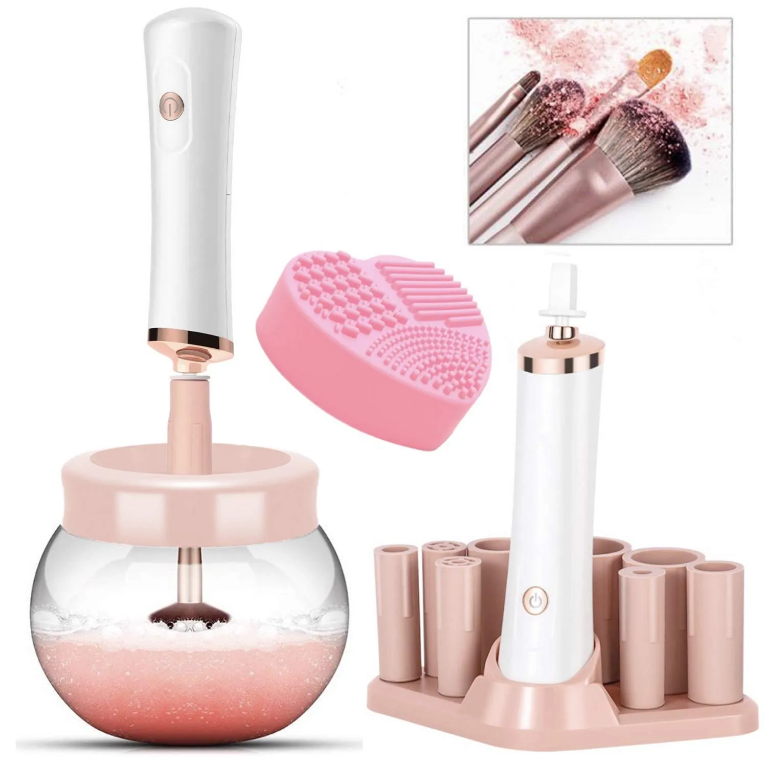 YOYewa Electric Cosmetic Automatic Brush Spinner