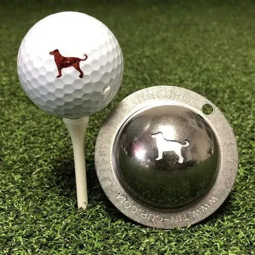 Tin Cup Golf Ball Custom Marker Alignment Tool