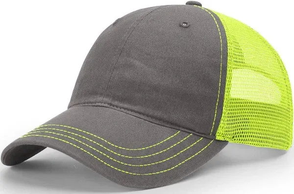 Richardson - Garment Washed Trucker Mesh Adjustable Low Profile Hat - 111