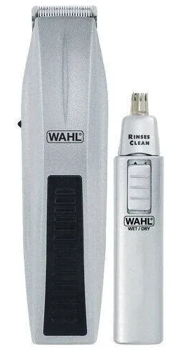 Wahl Mustache &amp; Beard with Bonus Nose Trimmer and Guards 05537-420