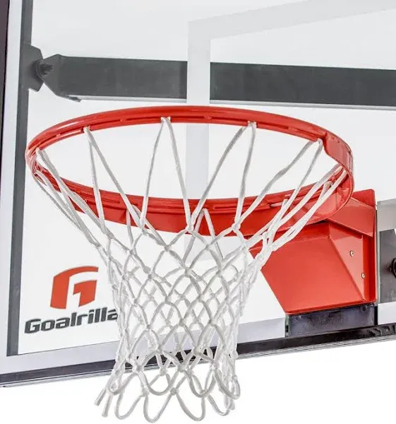 Goalrilla 180 Breakaway Basketball Goal Rim Flexes 180 Degrees, Orange (B2609W)