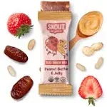 Skout Organic Kids Snack Bars | Peanut Butter and Jelly | 6 Pack