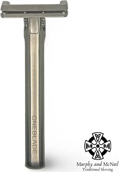 OneBlade Genesis Single Edge Safety Razor (Silver) - by OneBlade (Used)